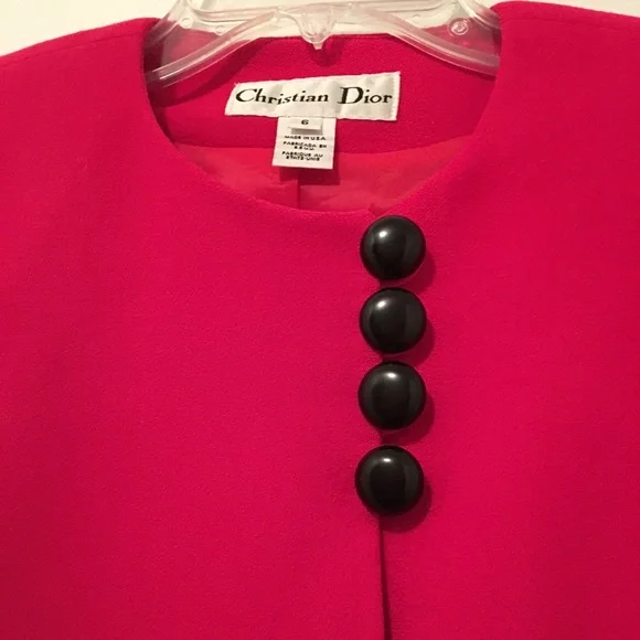 COPY - Christian Dior vintage wool skirt suit - Picture 2 of 8